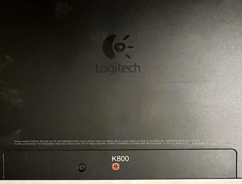 Logitech K800 Y-R0011 Wireless Illuminated Keyboard NO Dongle NO CABLE SoldAs Is - 第 6/10 張圖片
