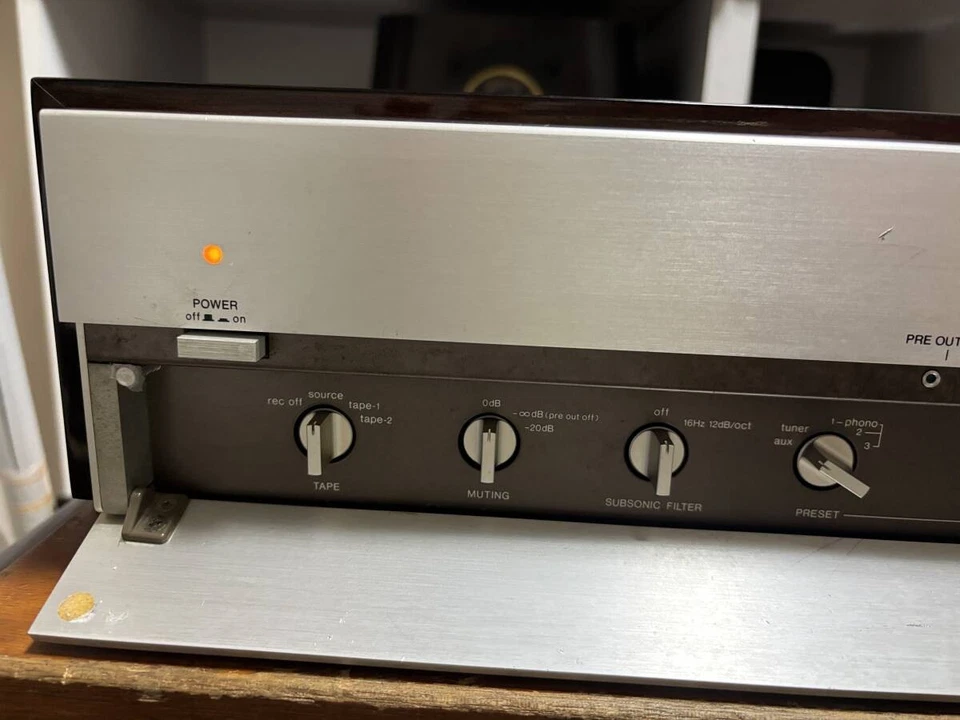 Preamplificador estéreo componente de audio de precisión DENON PRA-2000 probado Japón GS03 Foto 3 de 4