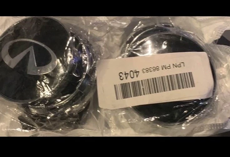 Tapacubos centrales de rueda Infiniti 62 mm 4 piezas Foto 3 de 3