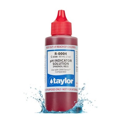 Taylor Technologies R-0004 pH Indicator Reagent, 2 Ounce As Shown