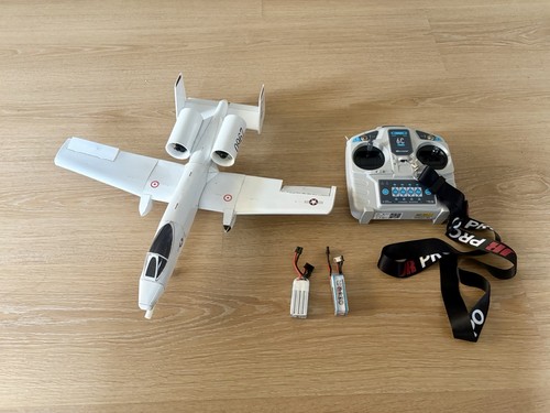 RC A-10 Thunderbolt II Twin 30mm EDF Jet 4S Brushless Gyro RTF With 2 Batteries