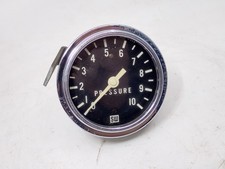 Vintage Stewart Warner 2 58 Fuel Pressure Gauge 60s Muscle Car 367b 0-10 Psi