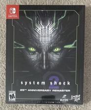 System Shock 2 25th Anniversary Remaster Big Box Collectors Edition Switch