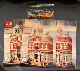 Lego Advanced Model 10224 Town Hall 2012 Retired 100% Complete Ex. Condition