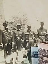 Antique African American Cabinet* 1890s * Colored SOLDIERS 