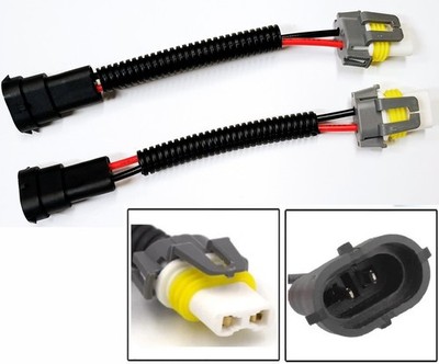 Umrüst-Adapter H11 auf H10 9145 für Nebelscheinwerfer, 2 Steckverbinder