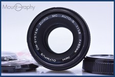   EXC  OLYMPUS OM-SYSTEM ZUIKO MC AUTO-S 50mm F1.8 w/cap Filter am4776