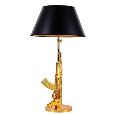 Desk Lamp,Night Light LED Table Lamp,Modern Gold Gun Lights AK47 Decor....