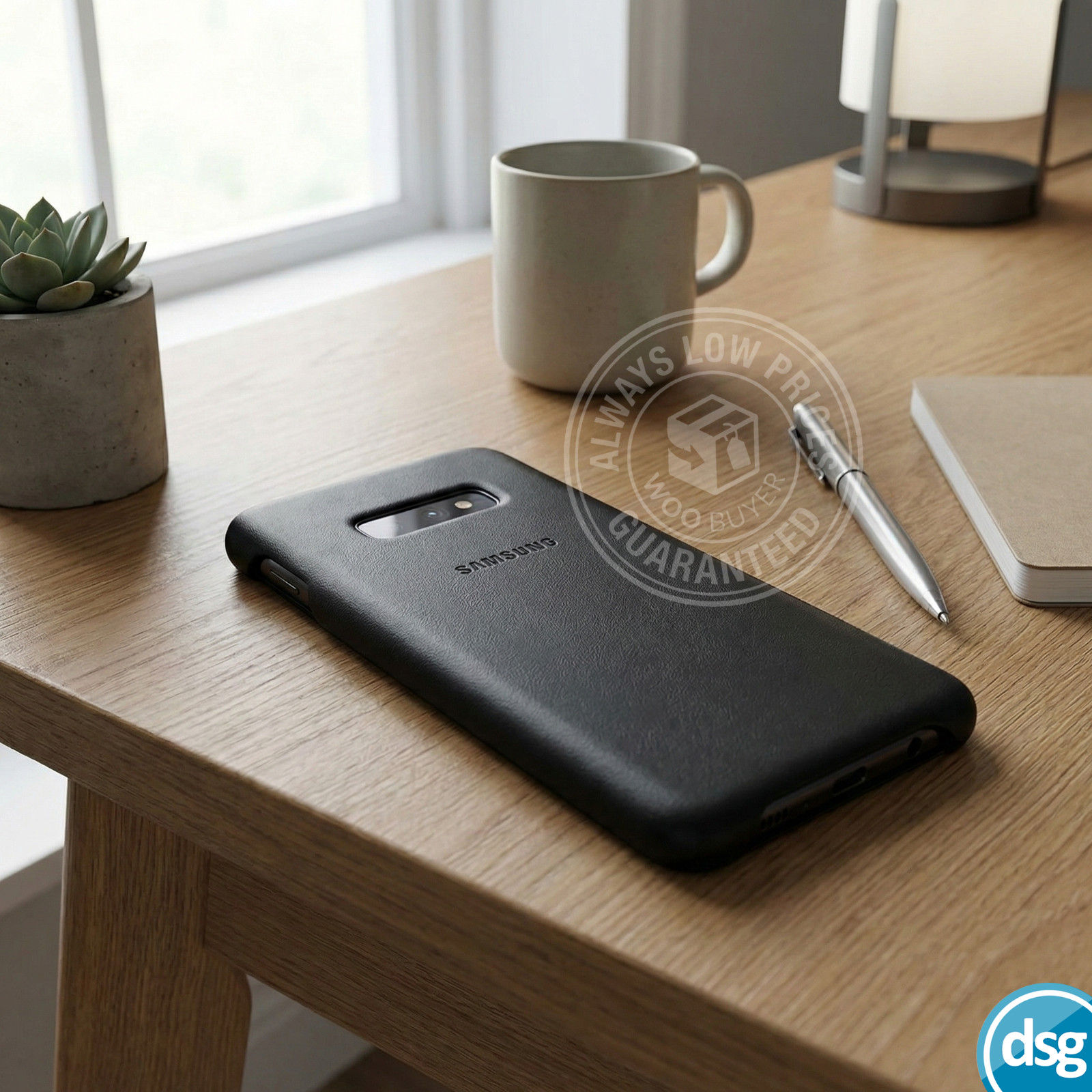 Official Samsung Galaxy S10e Leather Cover Case Black - Genuine