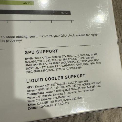 NZXT Kraken G12 GPU Cooler RL-KRG12-W1 Bianco SIGILLATO mai aperto - Foto 11 di 12