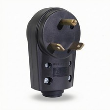 RV Replacement Male Plug 125 Volt 30 Amp RV Plug Ergonomic for DIYers