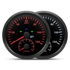 110mm 4-3/8" GPS Speedometer with Tachometer Boat 120 MPH Speedometer 8000RPM...