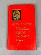 1963 Old Mr Boston De Luxe Official Bartender's Guide 23rd Printing Cocktail Boo