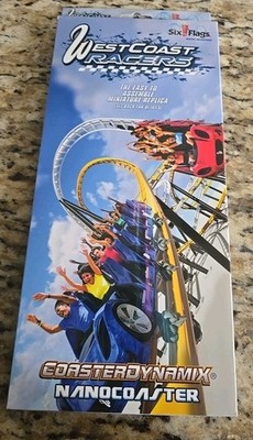 Six Flags Magic Mountain West Coast Racers NanoCoaster Coasterdynamix - NEW!!
