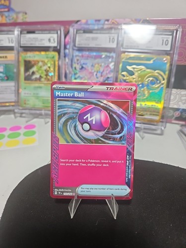 Master Ball 153/162 SV05: Temporal Forces Holo Pokémon Tcg - Picture 1 of 6