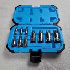 Capri Tools XZN Triple Square Spline Bit Socket Set Metric 10-Piece VW BMW