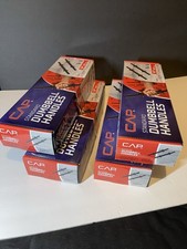 Lote de 4 cajas marca CAP juego de mancuernas de peso de 14 pulgadas mancuernas nuevas CA negras