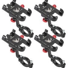 360  Aluminum Motorcycle Bike Bicycle Holder Mount Handlebar For Cell Phone GPS