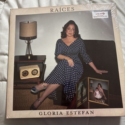 Gloria Estefan Raices Target Exclusive 2 LP Marbled Translucent Vinyl New Sealed