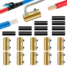 10PCS 6 6 8 10 Gauge Wire Connector Nut Kit 80Amp Screw Quick