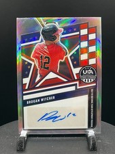 2026 Panini Stars & Stripes Prizm Autograph AUTO SILVER HOLO BROGAN WITCHER GEM