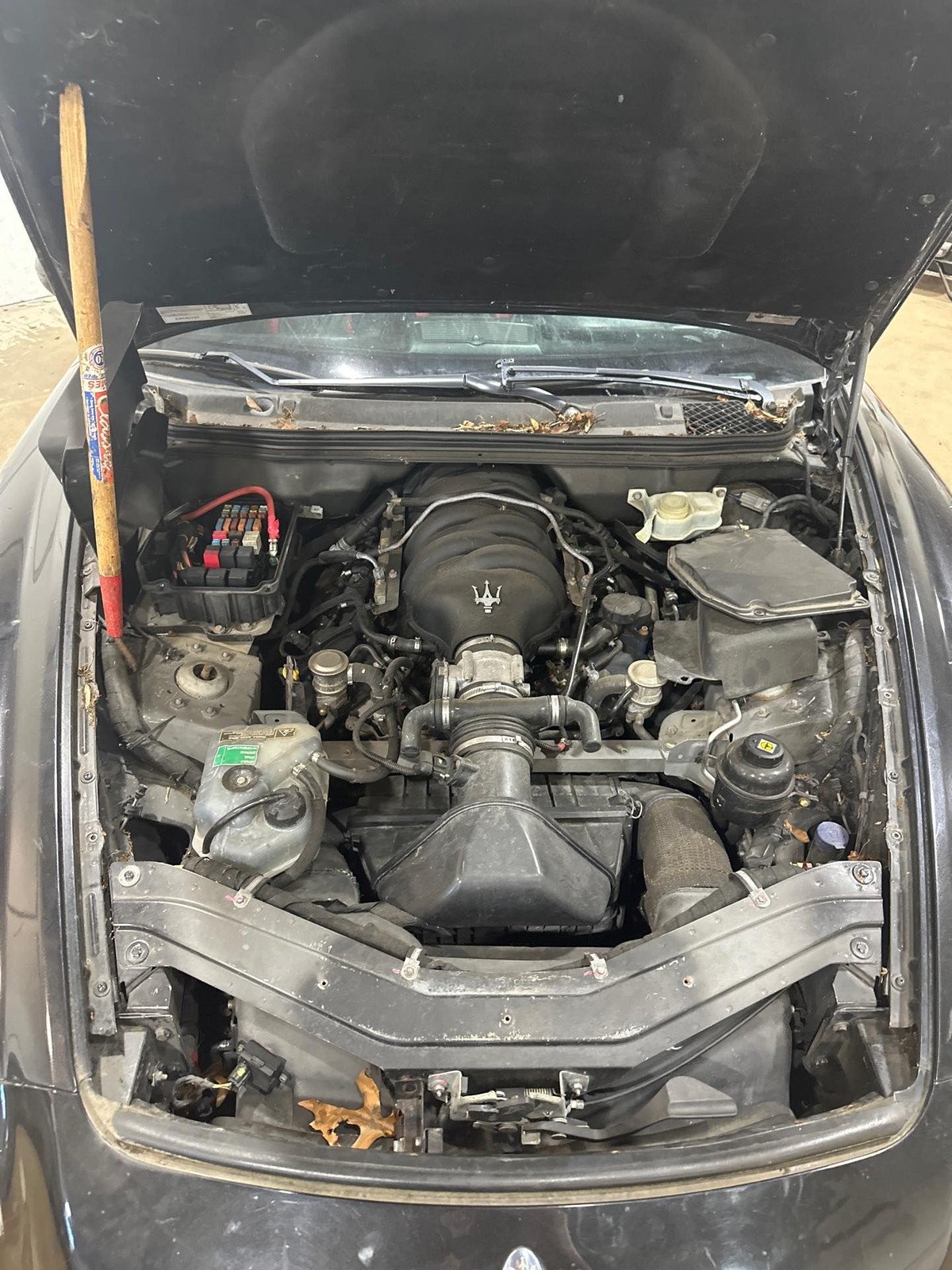 Maserati Quattroporte 2008 Engine assembly