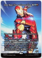 Iron Man, Titan of Innovation (Borderless) M Marvel Universe Eternal-Legal 91 NM