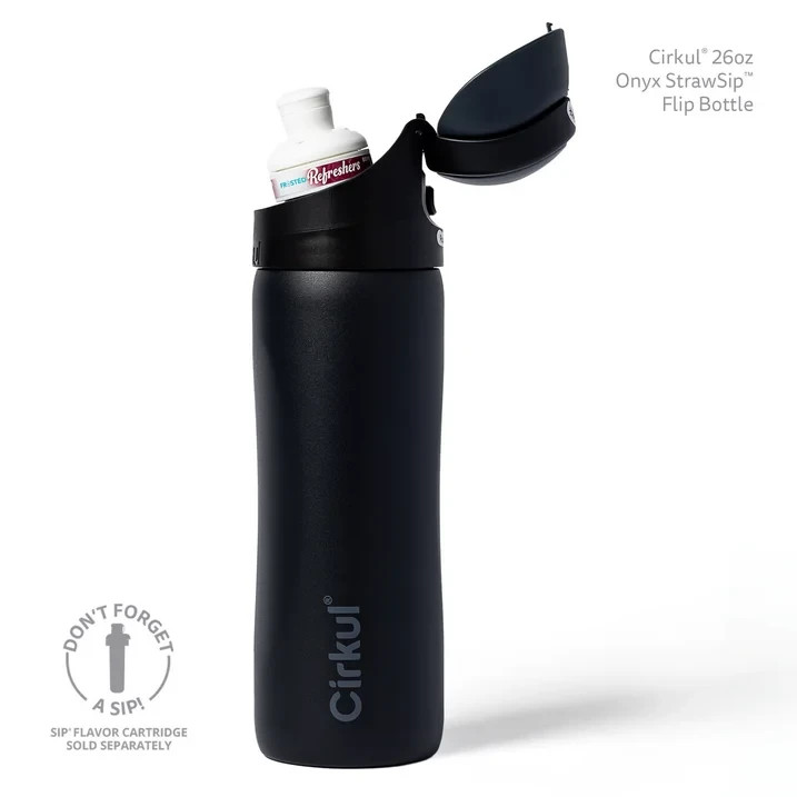 CyP Brands- Séville Bouteille d'eau Bouteille d'eau Bouteille de sport Bidon Gourde Rouge Produit officiel