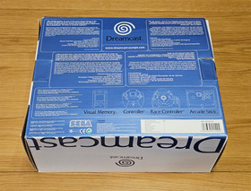 SEGA DREAMCAST VIDEO GAMES CONSOLE BOXED + 2 CONTROLLERS + 3 VMU + 2 VIBRATION