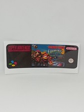 DONKEY KONG COUNTRY 3 (EUR) SUPER NINTENDO / SNES replacement label