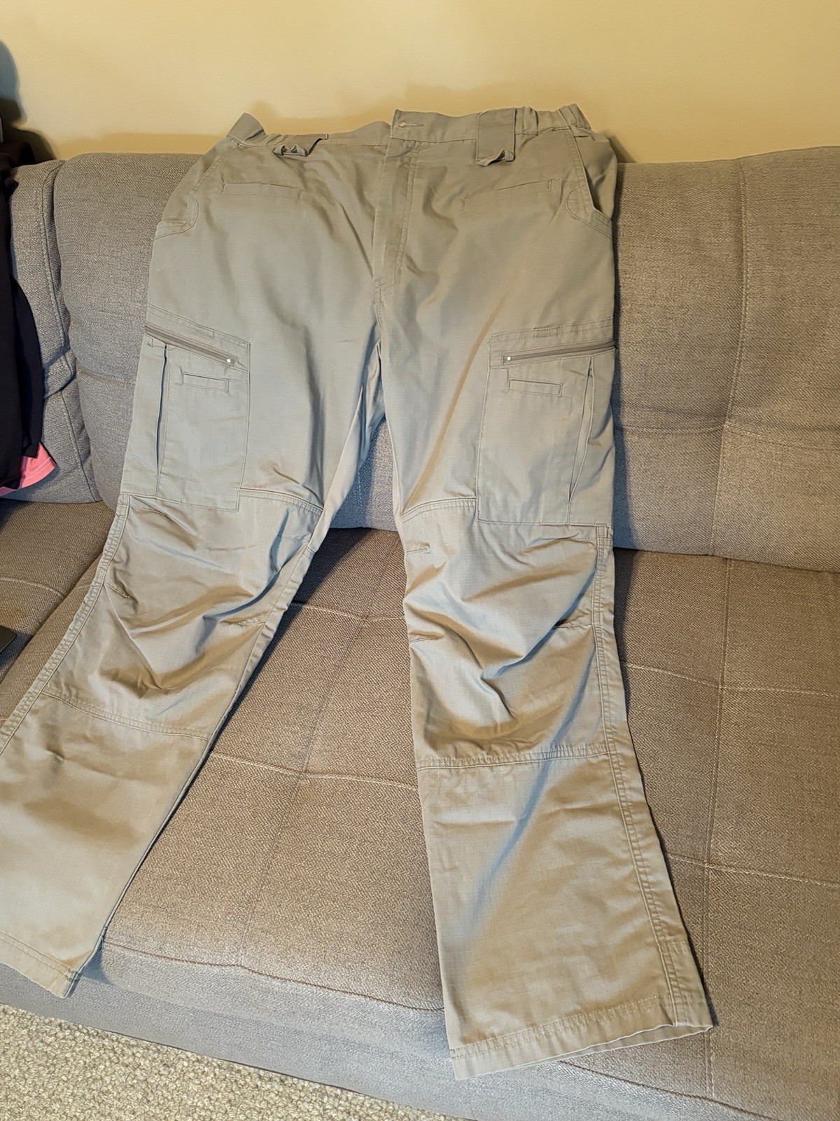 LAPG Atlas Cargo Pants Size 38 X 32 Rip Stop khaki LA Police Gear