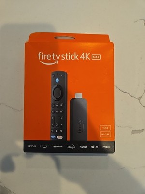 AMAZON FIRE TV Stick 4K MAX, Wi-Fi 6E, 2.0 GHz, 16GB/ALEXA Voice Remote Enhanced