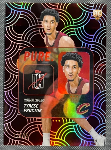 2025 Topps Signature Tyrese Proctor Red (RAW)