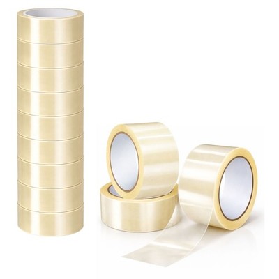 12 R. Klebeband transparent 50 mm x 66 m Acrylat Packband leise (0,02 EUR/m)
