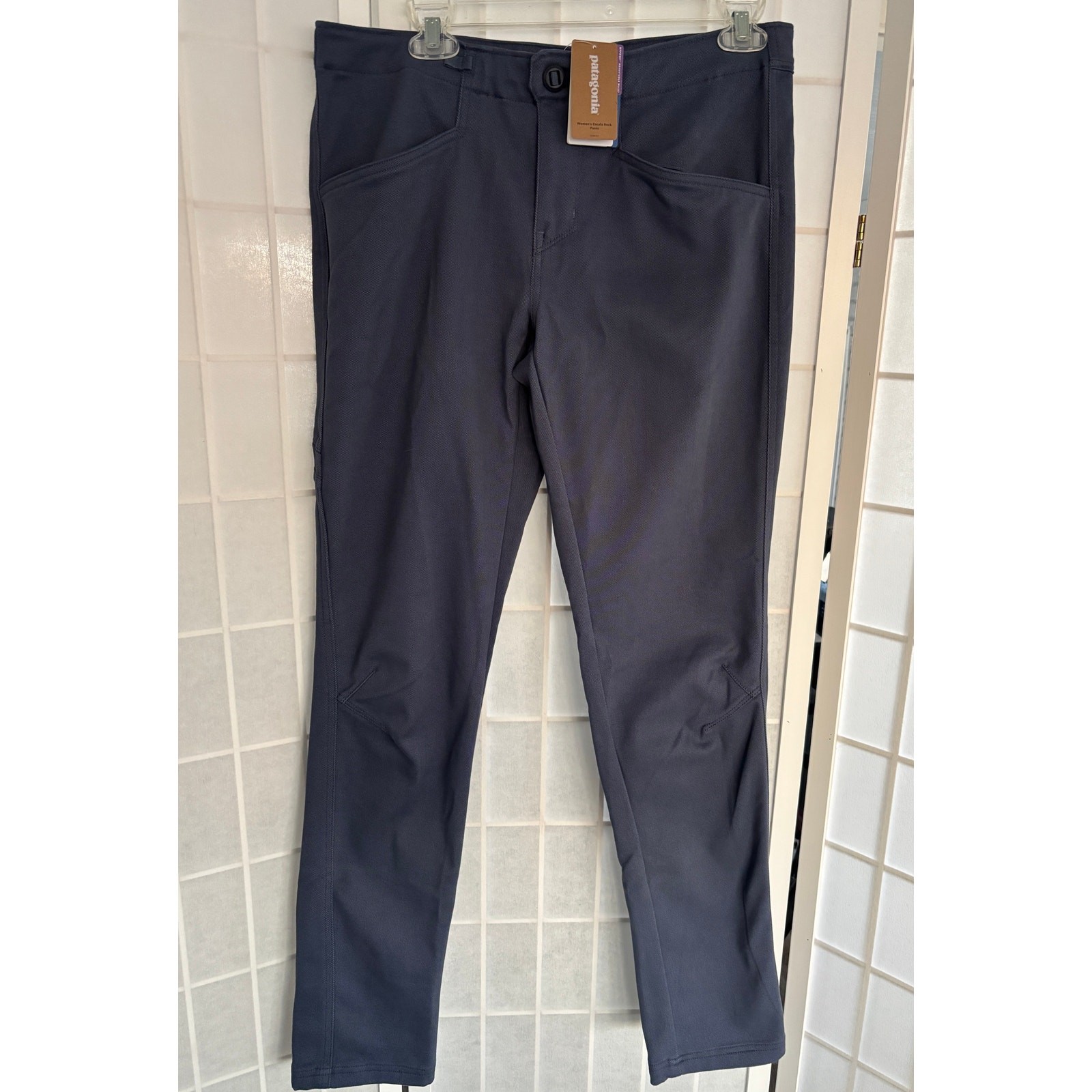 Patagonia Women’s Escala Rock Pants Slim Fit Size 10 Navy Hiking Outdoor NWT