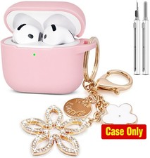 Silicone Protective Case Cover for Apple AirPods 4th Generation Wireless Earbuds