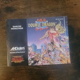 Double Dragon II The Revenge (NES) con manuale | Autentico | Testato e funzionante