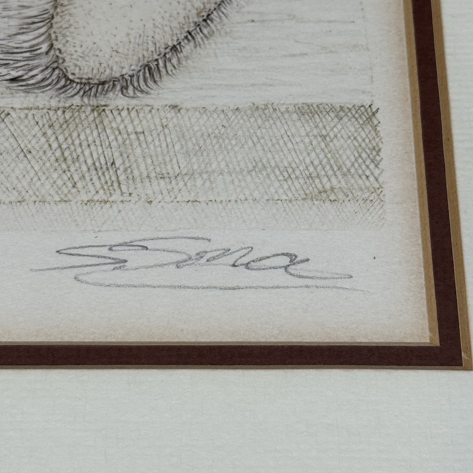 Vintage 70s Teddy Bear Lithograph Print Signed Numbered S Sona 10x13 Nursery Art