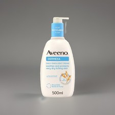 Aveeno Dermexa Daily Emollient Cream (1x 500ml), Emollient Cream Enriched with