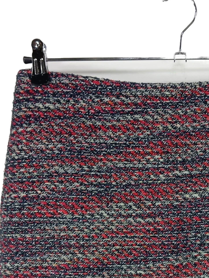 ESPRIT Falda de punto Mujeres Falda Talla EU 38 naranja claro-rosa-azul - Imagen 3 de 4