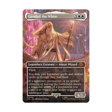 WotC Universes Beyond: Lord of the Rings  Gandalf the White (Borderless) (M NM