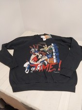 Vintage Looney Tunes. XL Pullover Sweatshirt Sports Taz  Wile E. Coyote
