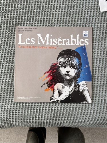 Les Miserables Vinyl LP 1985 Alain Boublil Claude-Michel Schönberg Double - Picture 1 of 6