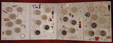 2019 10p Full Set Alphabet Letter 26 Coin Set. A to Z Album Royal Mint Album.