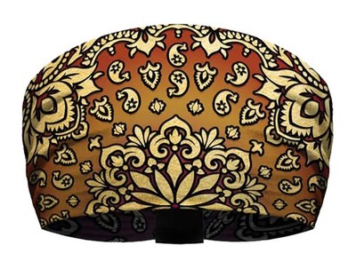That's A Wrap Women's Ombre Bandana Print Performance Knotty Band - Gold