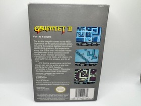 Gauntlet II 2 (Nintendo Entertainment System 1990) NES CIB Cellophane Mint box
