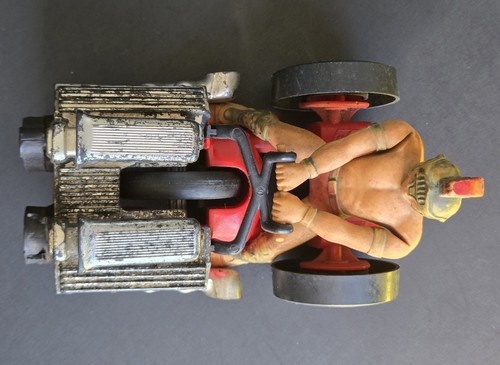 RARE 1972 Kenner SSP Twin V-8 Chariot Herk Action Stunt Vehicle & Figure Only - Picture 14 of 14