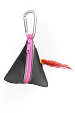 Max & Molly Neoprene Poop Bag Holder Triangle (Pink)