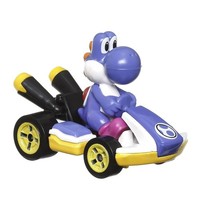 Mario Kart Hot Wheels 1:64 Metallauto | Blauer Yoshi