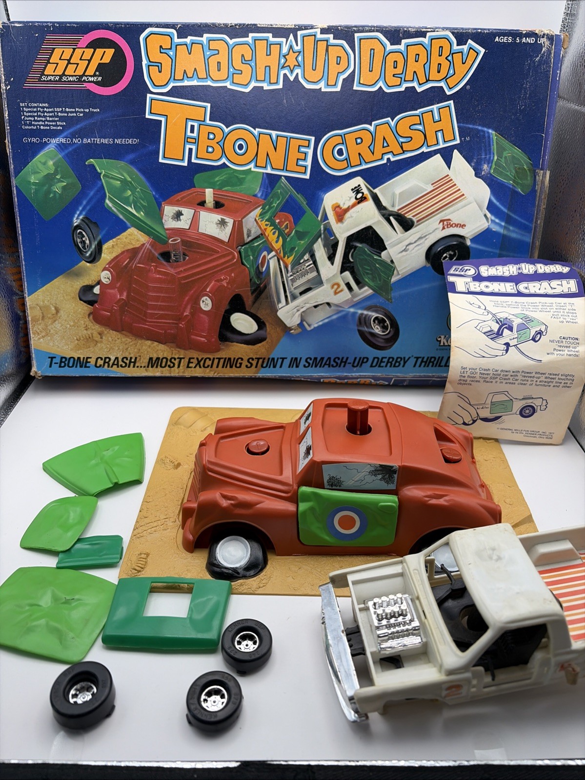 Smash Up Derby T-bone Crash Set 1977. Incomplete | eBay